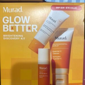 Murad Glow Better Brightening Discovery Kit - Orange and White